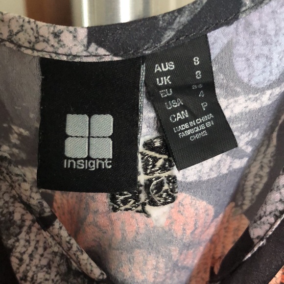 Floral spaghetti strap top - Picture 3 of 3